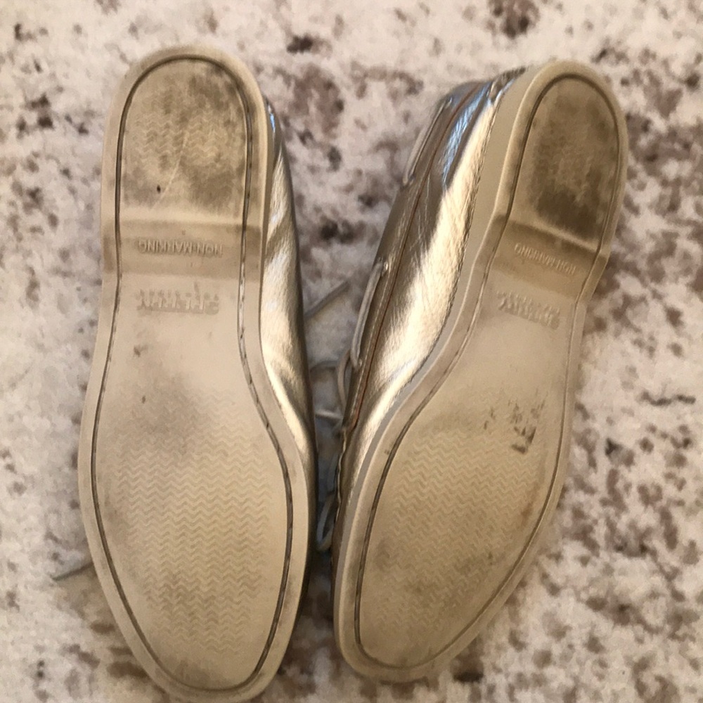 🌼 Sperry 🌼 gold top-siders - Picture 5 of 6